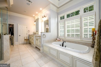 Stunning Ranch-Style Abode with distinctive style, lux and on TPC At Sugarloaf Golf Club in Georgia - for sale on GolfHomes.com, golf home, golf lot