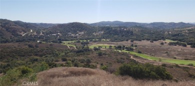 Beautiful golf course view lot high above Cross Creek Golf on Cross Creek Golf Club in California - for sale on GolfHomes.com, golf home, golf lot