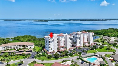 Corner Waterfront PENTHOUSE with a Wrap-Around Floor Plan on Terra Ceia Golf and Country Club in Florida - for sale on GolfHomes.com, golf home, golf lot