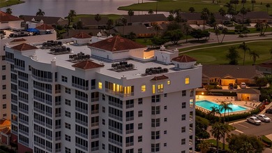 Corner Waterfront PENTHOUSE with a Wrap-Around Floor Plan on Terra Ceia Golf and Country Club in Florida - for sale on GolfHomes.com, golf home, golf lot