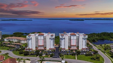 Corner Waterfront PENTHOUSE with a Wrap-Around Floor Plan on Terra Ceia Golf and Country Club in Florida - for sale on GolfHomes.com, golf home, golf lot