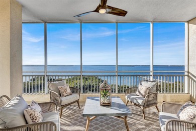 Corner Waterfront PENTHOUSE with a Wrap-Around Floor Plan on Terra Ceia Golf and Country Club in Florida - for sale on GolfHomes.com, golf home, golf lot