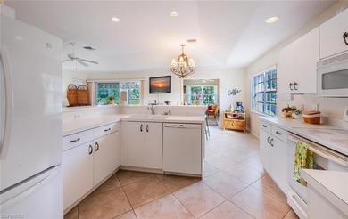 This well-maintained 2BR+DEN/2BA home is located in Riviera Golf on Riviera Golf Club in Florida - for sale on GolfHomes.com, golf home, golf lot