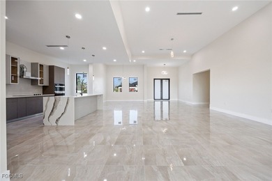 Brand new construction with nearly 2,800 sq. ft. of thoughtfully on Burnt Store Golf Club in Florida - for sale on GolfHomes.com, golf home, golf lot