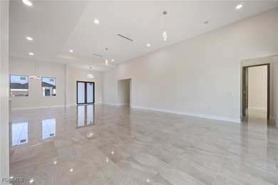 Brand new construction with nearly 2,800 sq. ft. of thoughtfully on Burnt Store Golf Club in Florida - for sale on GolfHomes.com, golf home, golf lot