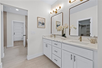 Amazing new build with winter views of Lake Hartwell. Welcoming on The Trail At Chickasaw Pointe in South Carolina - for sale on GolfHomes.com, golf home, golf lot