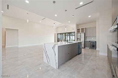 Brand new construction with nearly 2,800 sq. ft. of thoughtfully on Burnt Store Golf Club in Florida - for sale on GolfHomes.com, golf home, golf lot