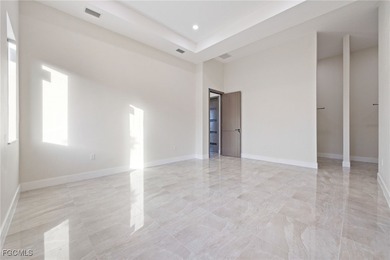 Brand new construction with nearly 2,800 sq. ft. of thoughtfully on Burnt Store Golf Club in Florida - for sale on GolfHomes.com, golf home, golf lot