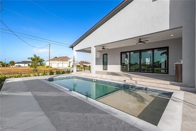 Brand new construction with nearly 2,800 sq. ft. of thoughtfully on Burnt Store Golf Club in Florida - for sale on GolfHomes.com, golf home, golf lot