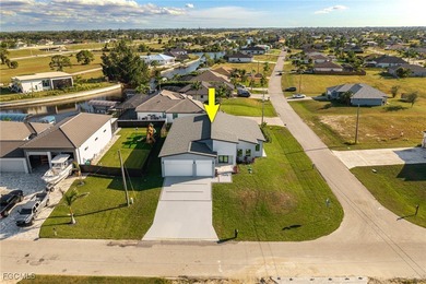 Brand new construction with nearly 2,800 sq. ft. of thoughtfully on Burnt Store Golf Club in Florida - for sale on GolfHomes.com, golf home, golf lot