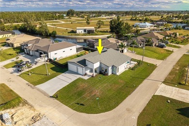 Brand new construction with nearly 2,800 sq. ft. of thoughtfully on Burnt Store Golf Club in Florida - for sale on GolfHomes.com, golf home, golf lot