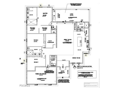 Brand new construction with nearly 2,800 sq. ft. of thoughtfully on Burnt Store Golf Club in Florida - for sale on GolfHomes.com, golf home, golf lot