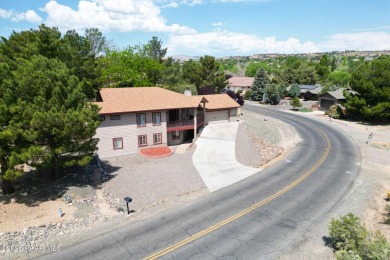 Breathtaking Mingus Mountain and golf course views to be enjoyed on Prescott Golf and Country Club in Arizona - for sale on GolfHomes.com, golf home, golf lot