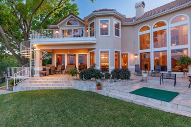 This stunning, custom-built two-story home is perched on Apple on Ram Rock Golf Course in Texas - for sale on GolfHomes.com, golf home, golf lot