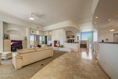 See this spectacular custom home in Glenn Moor at Troon Village on Troon Country Club in Arizona - for sale on GolfHomes.com, golf home, golf lot