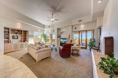 See this spectacular custom home in Glenn Moor at Troon Village on Troon Country Club in Arizona - for sale on GolfHomes.com, golf home, golf lot