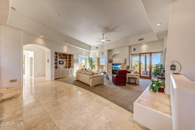 See this spectacular custom home in Glenn Moor at Troon Village on Troon Country Club in Arizona - for sale on GolfHomes.com, golf home, golf lot