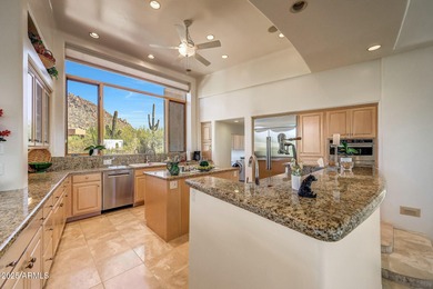 See this spectacular custom home in Glenn Moor at Troon Village on Troon Country Club in Arizona - for sale on GolfHomes.com, golf home, golf lot