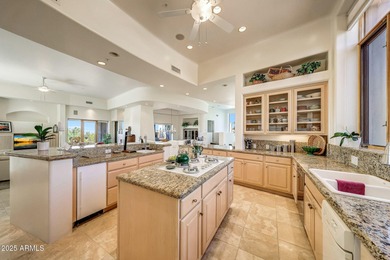 See this spectacular custom home in Glenn Moor at Troon Village on Troon Country Club in Arizona - for sale on GolfHomes.com, golf home, golf lot