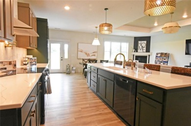 This stunning, Model Home and Parade Home, is a Platinum on Hunters Ridge Golf Course in Iowa - for sale on GolfHomes.com, golf home, golf lot