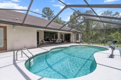 Welcome to this spacious 3-bedroom, 2-bath pool home with nearly on Sugarmill Woods Golf and Country Club in Florida - for sale on GolfHomes.com, golf home, golf lot