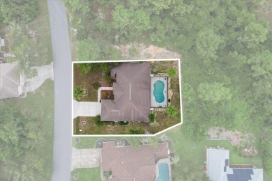 Welcome to this spacious 3-bedroom, 2-bath pool home with nearly on Sugarmill Woods Golf and Country Club in Florida - for sale on GolfHomes.com, golf home, golf lot
