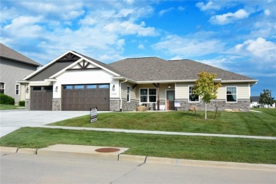This stunning, Model Home and Parade Home, is a Platinum on Hunters Ridge Golf Course in Iowa - for sale on GolfHomes.com, golf home, golf lot