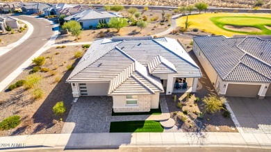 Located along the golf course with breathtaking mountain views on Copper Canyon Golf Club in Arizona - for sale on GolfHomes.com, golf home, golf lot