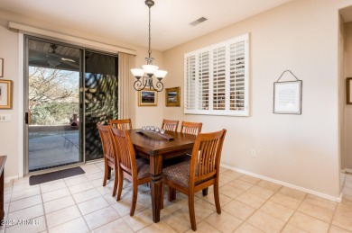 This expanded freshly painted Borgata boasts stunning mountain on Cimarron Golf Club in Arizona - for sale on GolfHomes.com, golf home, golf lot