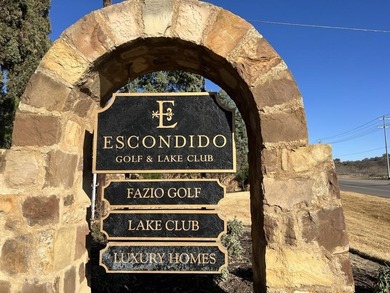 This exceptional large, flat corner lot sits in the prestigious on Escondido Golf and Lake Club  in Texas - for sale on GolfHomes.com, golf home, golf lot