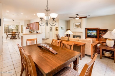 This expanded freshly painted Borgata boasts stunning mountain on Cimarron Golf Club in Arizona - for sale on GolfHomes.com, golf home, golf lot