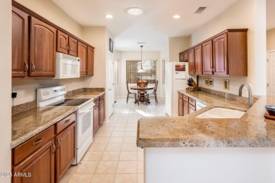 This expanded freshly painted Borgata boasts stunning mountain on Cimarron Golf Club in Arizona - for sale on GolfHomes.com, golf home, golf lot