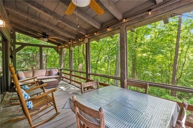 The cozy North Georgia cabin you've been searching for is here on Big Canoe Golf Club - Cherokee in Georgia - for sale on GolfHomes.com, golf home, golf lot