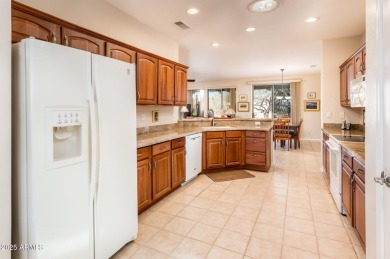 This expanded freshly painted Borgata boasts stunning mountain on Cimarron Golf Club in Arizona - for sale on GolfHomes.com, golf home, golf lot