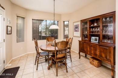 This expanded freshly painted Borgata boasts stunning mountain on Cimarron Golf Club in Arizona - for sale on GolfHomes.com, golf home, golf lot