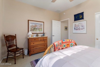 This expanded freshly painted Borgata boasts stunning mountain on Cimarron Golf Club in Arizona - for sale on GolfHomes.com, golf home, golf lot
