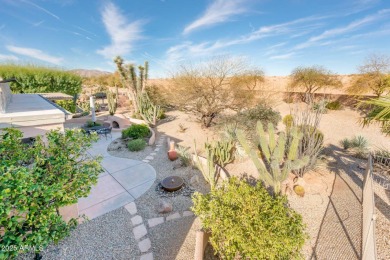 This expanded freshly painted Borgata boasts stunning mountain on Cimarron Golf Club in Arizona - for sale on GolfHomes.com, golf home, golf lot