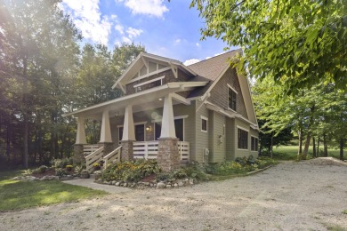 Experience year-round comfort and elegance in this like-new on Crystal Mountain Golf Course in Michigan - for sale on GolfHomes.com, golf home, golf lot