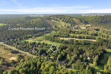 Experience year-round comfort and elegance in this like-new on Crystal Mountain Golf Course in Michigan - for sale on GolfHomes.com, golf home, golf lot