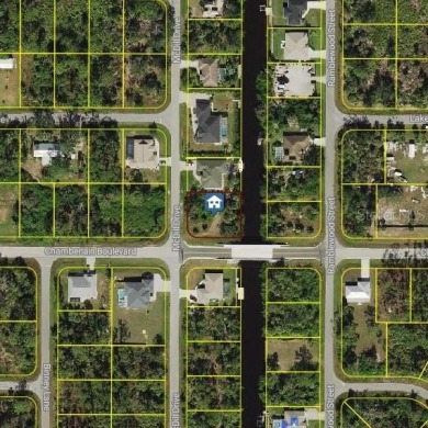 Captivating Waterfront Lot in Port Charlotte! Nestled in a on Sabal Trace Golf and Country Club in Florida - for sale on GolfHomes.com, golf home, golf lot