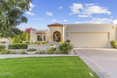 Welcome to this charming single-level home, nestled on the lake on Arizona Biltmore Golf and Country Club in Arizona - for sale on GolfHomes.com, golf home, golf lot