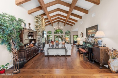 Welcome to this charming single-level home, nestled on the lake on Arizona Biltmore Golf and Country Club in Arizona - for sale on GolfHomes.com, golf home, golf lot