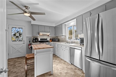 Opportunity KNOCKS! Well cared for WATERFRONT Coastal home with on Montaup Country Club in Rhode Island - for sale on GolfHomes.com, golf home, golf lot