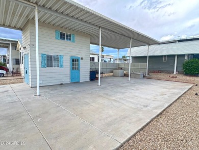 Beautiful RV lot with 2-story shed, located in the quiet North on Great Eagle Golf Club in Arizona - for sale on GolfHomes.com, golf home, golf lot