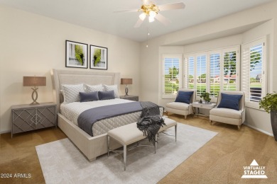 Discover this popular Palo Verde model nestled on the 7th green on Sun City Grand Golf Couse and Club in Arizona - for sale on GolfHomes.com, golf home, golf lot