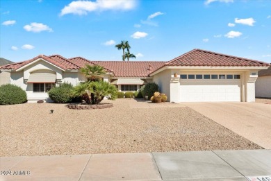 Discover Comfort & Style in this Expanded Wexford Model Home on Trail Ridge Golf Course in Arizona - for sale on GolfHomes.com, golf home, golf lot