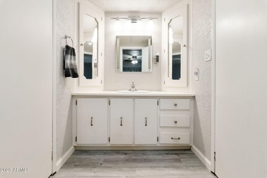 Beautifully updated 2BR, 2BA home on a rare large double corner on Sun Lakes Country Club in Arizona - for sale on GolfHomes.com, golf home, golf lot