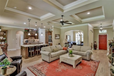 Charming, stone and brick 3 bed, 3 bath home with NO HOA just on Harbor Lakes Golf Club in Texas - for sale on GolfHomes.com, golf home, golf lot