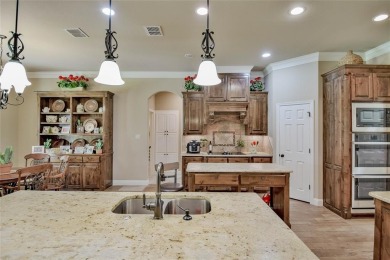 Charming, stone and brick 3 bed, 3 bath home with NO HOA just on Harbor Lakes Golf Club in Texas - for sale on GolfHomes.com, golf home, golf lot