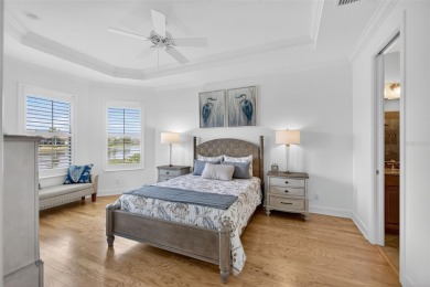 Luxuriously Upgraded Roma Model with Pond Views & Room for a on Esplanade Golf and Country at Lakewood Ranch in Florida - for sale on GolfHomes.com, golf home, golf lot